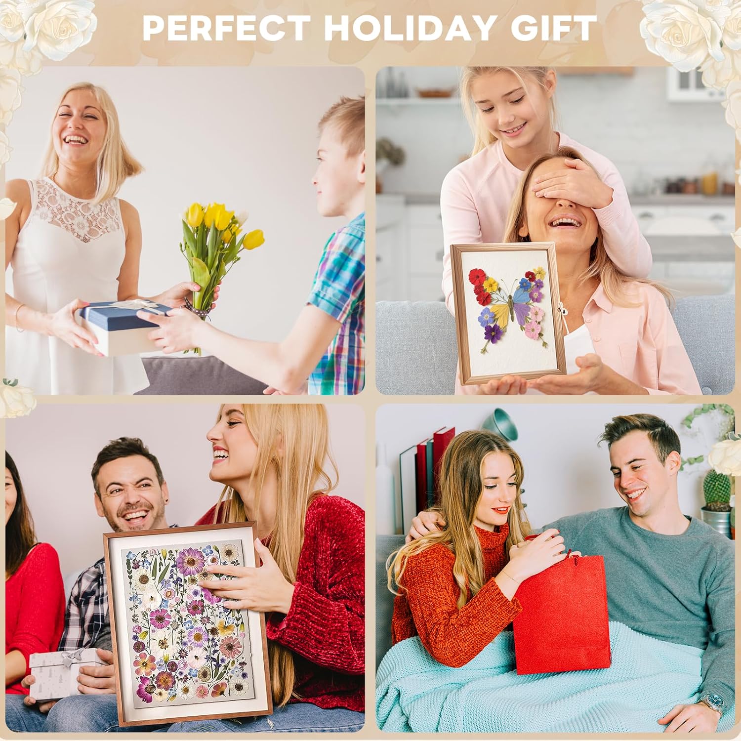 Preserve Your Wedding Bouquet | DIY Flower Press Keepsake Kit for Brides, Gifts & Floral Memories